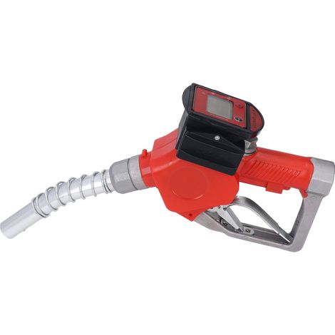 Automatischer 1-Zoll-BSP-Zapfhahn aus Aluminiumlegierung mit digitalem Durchflussmesser für Diesel und Benzin (1/5)