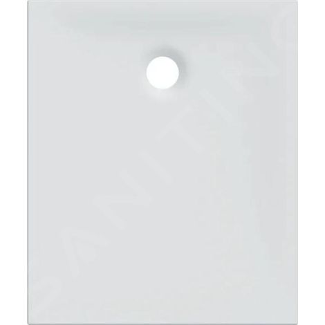 Receveur de douche GE Nemea, 90 x 75 cm, rectangulaire, blanc mat (1/2)