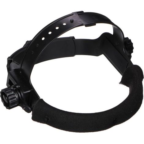 - Fascia per saldatura - Casco per saldatura - Parte di ricambio regolabile per saldatura TIG MIG - Protezione per viso e occhi - Nero - 14x21,5x24 cm (1/5)