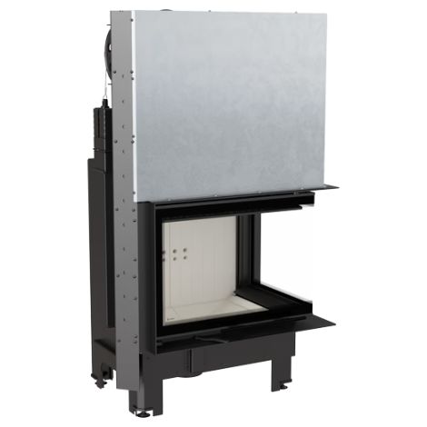 Inserto para chimenea MBZ 13 cristal en el lado derecho puerta de guillotina (1/5)