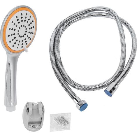 Ensemble de douche multifonctionnelle G1/2 avec pommeau mural et douchette à main 3 fonctions (1/5)