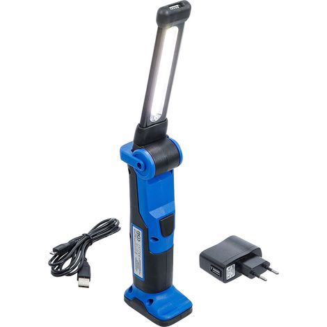 BGS 85321 Faltbare COB LED Arbeitsleuchte schwarz kompakt (1/4)