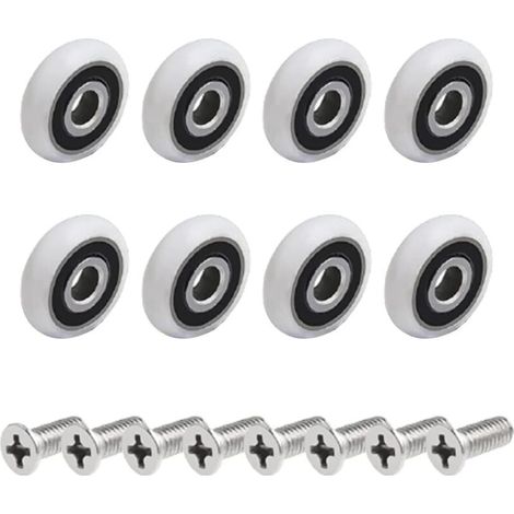Roulettes de porte de douche Ulisem8 (vis M5 25 mm) (1/4)
