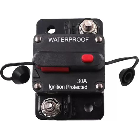 Disjoncteur Automatique - 30 A À 250 A - Pour Systèmes 12 V Et 24 V DC - IP67 - SAE J1171 - Montage En Surface - 1 Pièce (1/5)