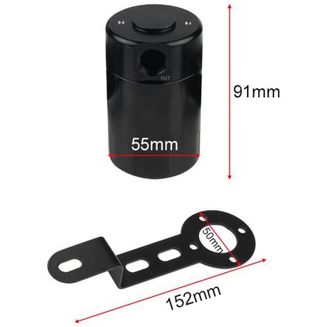 Kit de récupération d'huile, séparateur en alliage d'aluminium, réservoirs, accessoires de Modification de voiture. (1/5)