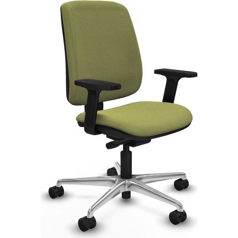 Chaise piqueras y crespo Alares vert olive dossier réglable (1/2)