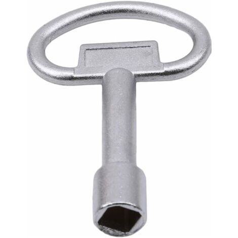 Clé Universelle pour Panneau De Verrouillage À Clé, Prise Carrée, Triangle, Armoire, Train Électrique, Coffret Électrique (L，carré)