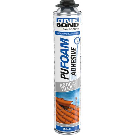 Schiuma Poliuretanica Tegole Coppi per Pistola Onebond Pu 12 Pezzi in Alluminio 750 ml