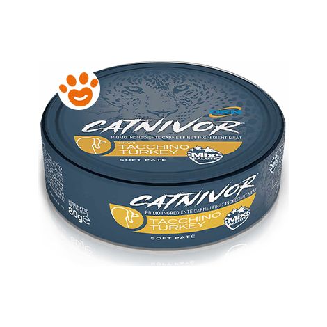 DRN Catnivor Tacchino - DRN Catnivor Tacchino - Lattina Da 80 Gr