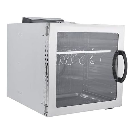 Déshydrateur alimentaire électrique 42,5 l - En acier inoxydable - 1 kW - Pour la fabrication de bœufs, biltong, d'autruche et droewors (1/5)