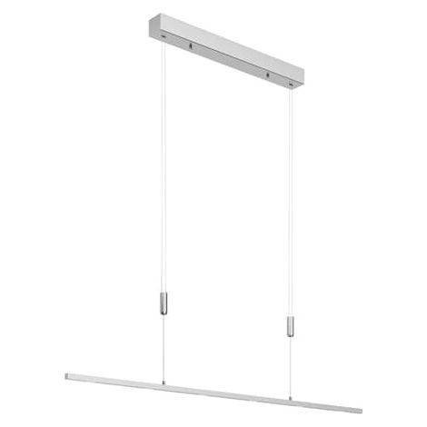 [GEBRAUCHT] B-Ware Lucande Pendelleuchte Hängelampe Led Esszimmer Nickel Matt Dimmbar Warmweiß (1/2)