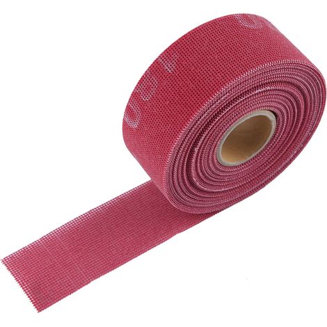 180 grain plomberie Chiffon de ponçage 1,5" x 10 verges Rouleaux de papier de verre à maille ouverte pour nettoyer le tuyau en cuivre, enlever les bavures métalliques, projets de tour à bois (1/5)