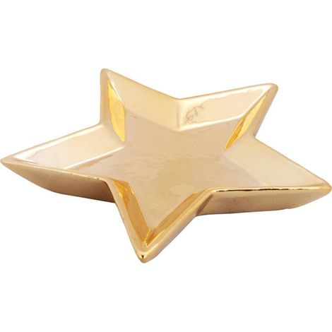 Kerzenständer mit Sternplatte aus Keramik, 12 cm, G (1/5)