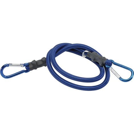 Heavy-Duty 1000mm Bungee Cord with Carabiner Clip – Durable Elastic Rope for Securing and Shock Absorption (Model 93534) (1/5)