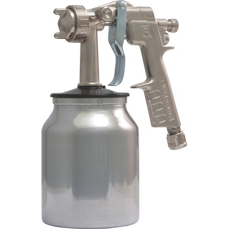 AEROGRAFO VERNICIATURA SERBATOIO INF. ALLUMINIO 1 LT PER COMPRESSORI
