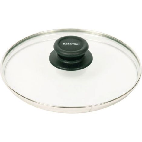 Tapa de cristal Kelomat Ø24cm plana para cacerola