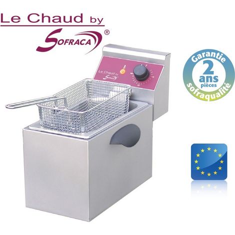 Friteuse professionnelle électrique de table - 4 Litres - Sofraca