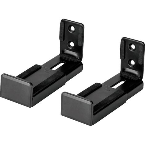 Neomounts AWL29-550BL1 Supporto Soundbar Distanza dalla parete (max.): 16.6 cm Nero 1 pz. (1/5)