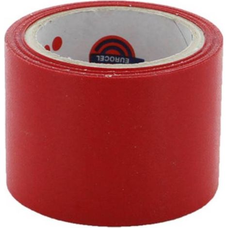 12 x NASTRO TELATO ADESIVO 38 MM X 2,7 M ROSSO