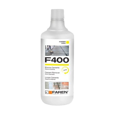 ACIDO DISINCROSTANTE TAMPONATO F400 FAREN - LT 1- 12 pezzi