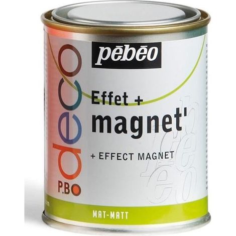Pébéo Peinture Magnétique Pot 250 ml pour Mur
