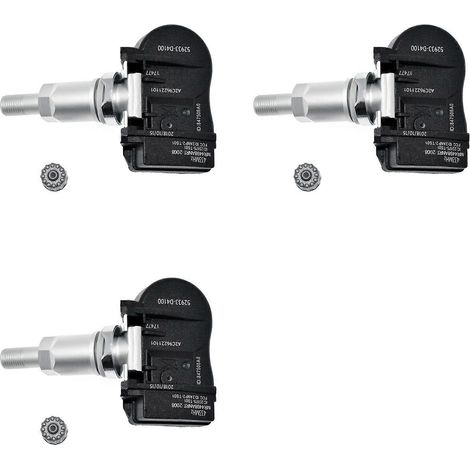 3x TPMS Reifendruckkontrollsensor 52933-D4100 für Hyundai Santa Fe Sport Veloster Kona Kia Optima Sorento 16-20 (1/5)