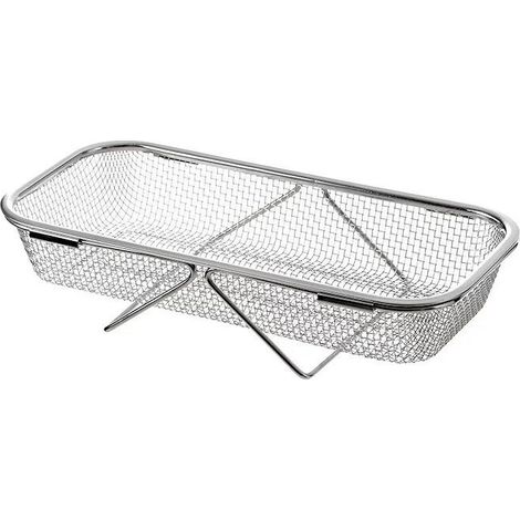 Égouttoir Extensible en Acier Inoxydable pour Évier de Cuisine, Panier d'Égouttement Multifonctionnel pour Vaisselle, Couverts et Légumes-x
