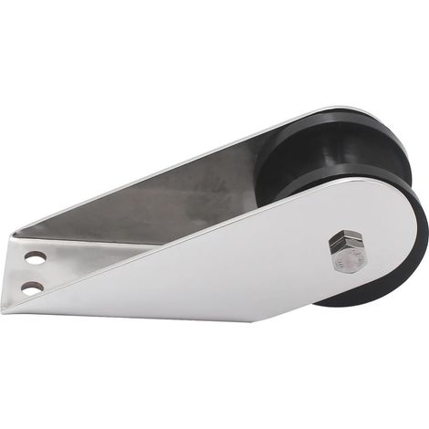 Rouleau d'ancrage d'arc, Rouleau en Caoutchouc d'ancre d'arc de Bateau Robuste en Acier Inoxydable 316, amarrage de Yacht Marin Fixe (1/5)