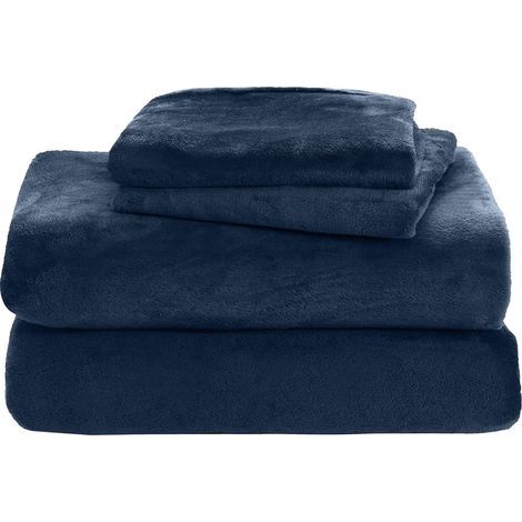 Extraweiches Fleece-Mikrofaser-Bettwäscheset (Queen-Size). Luxuriöse, pillingfreie Mikrofaser-Bettwäsche mit tiefen Taschen. Sherpa Velvet Luxury Kollektion. (1/5)