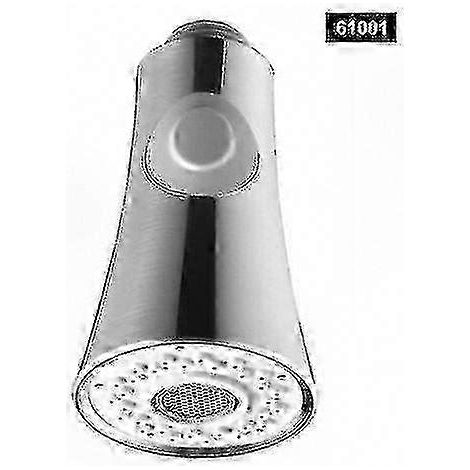Ausziehbare Küchenarmatur mit ausziehbarem Brausekopf, Handbrause für Spülbecken, einfacher Austausch, Strahlfunktion, Chromoberfläche, für den Hausgebrauch (1/5)