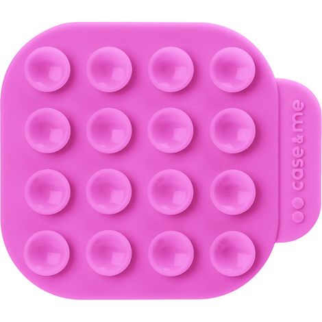 Case & Me CMSILSUCTION3 Halterung Passive Halterung Handy/Smartphone Pink