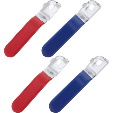 4 Pièces Poignée de Vanne à Bille 5x8 Mm, Levier Compact (1/5)