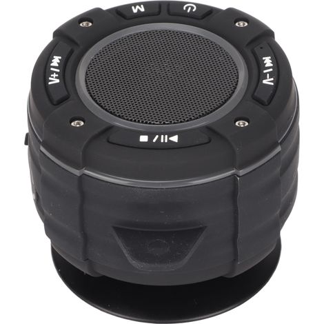 F021 IP67 Wasserdichter Duschlautsprecher, tragbares Stereoradio mit Atemlicht für Badezimmer und Pool (1/5)