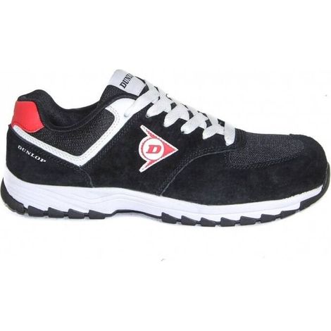Zapato seguridad DUNLOP Flying Arrow negro - rojo S3 DL0201039 Talla 38 (1/4)