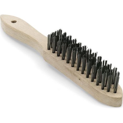 Drahtbürste nölle profi brush handdrahtbürste Holz Stahlborsten