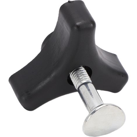 Set di 5 bulloni per pomello della maniglia del tosaerba, viti triangolari per la sostituzione degli accessori.