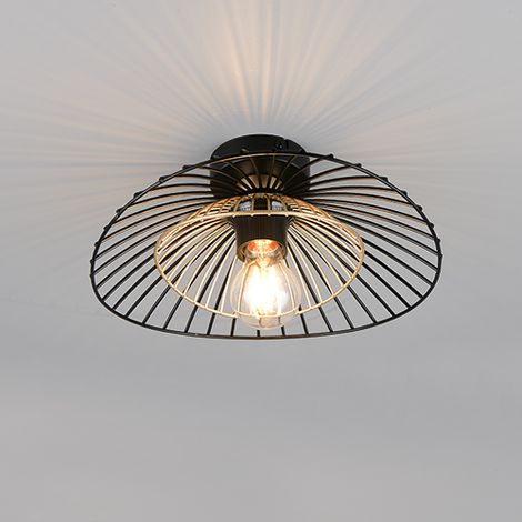 Lampe de plafond Lauris Ø 30cm noir - R66791032 (1/3)