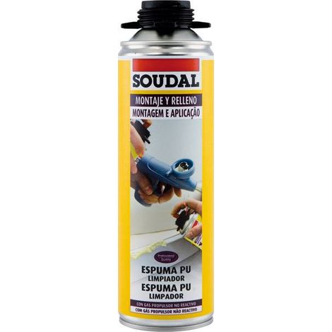 Limpiador de espuma fresca, 500ml  Soudal 96436 (1/7)