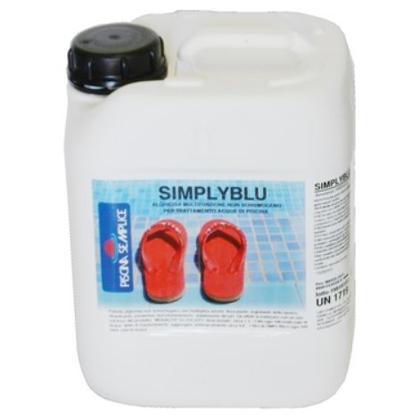 ALGHICIDA MULTIFUNZIONE SIMPLYBLU PER PISCINA 10 Kg LAPI