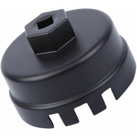 Clé universelle pour filtre à huile 14 cannelures 64 mm Noir -
