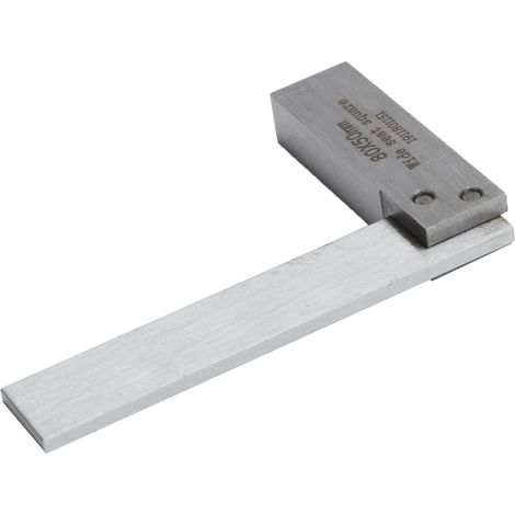 Équerre à angle droit 90° en acier carbone, outil de mesure de précision pour menuiserie et bricolage (1/5)