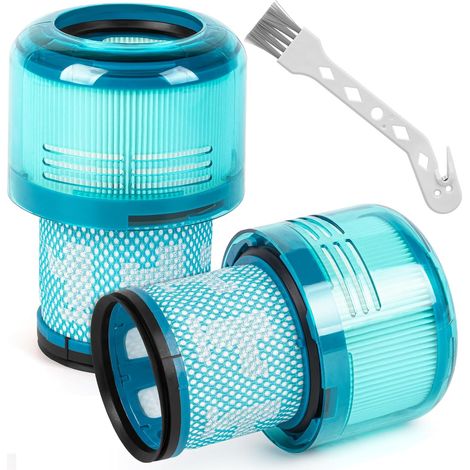 2 Stück Filters für Dyson V15 V11 Absolute, Kompatibel mit Dyson V11 V15 SV14 SV17 SV22 Detect Animal Absolute Extra Pro Torque Drive Akku Staubsauger, Ersetzen Sie  970013-02 (1/5)