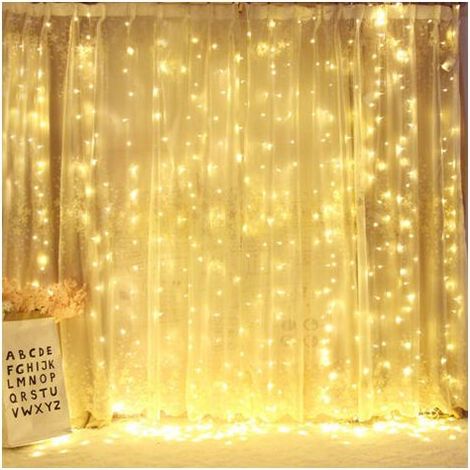 Guirlande Lumineuse Extérieur et Interieur, 100M 600 LED,Guirlande Lumineuse Sapin avec Prise Modes Étanche Guirlande Noel Exterieur Décoration pour Chambre, Sapin, Noël, Mariage, Jardin (1/5)