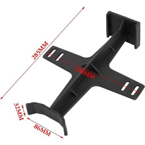 Supporto forcella universale per moto - Supporto sospensioni - Strumento di trasporto - Plastica - Per moto fuoristrada - Accessori motocross - Nero (1/4)