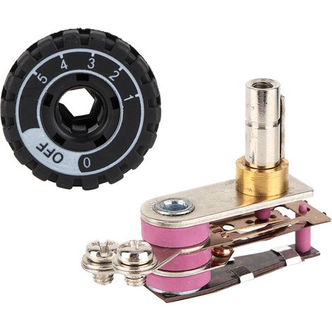 Fer à repasser électrique domestique Thermostat Contrôleur thermique Bouton de commande Accessoires pour fer à repasser (1/5)