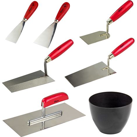 Maurer und Fliesenleger Set 7-teilig (1/5)