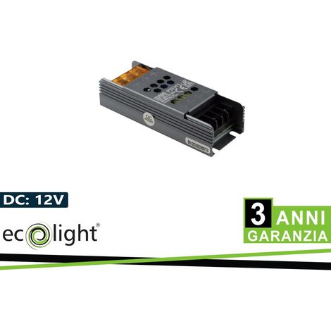 ALIMENTATORE MODULARE SLIM PREMIUM 24W 12V 3ANNI GARANZIA