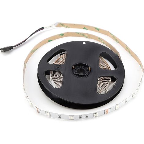 Ruban LED 150 LED multicolore RGB 5 m, prise UE 100-240 V, guirlande lumineuse pour maison, magasin, restaurant (1/5)