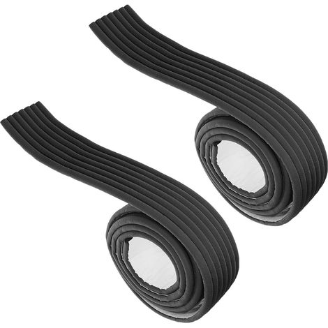 Coussins D’Échelle Antidérapants en Mousse, 2 Rouleaux, Noir, Installation Facile pour Lit Superposé, Chambres et Dortoirs (1/5)