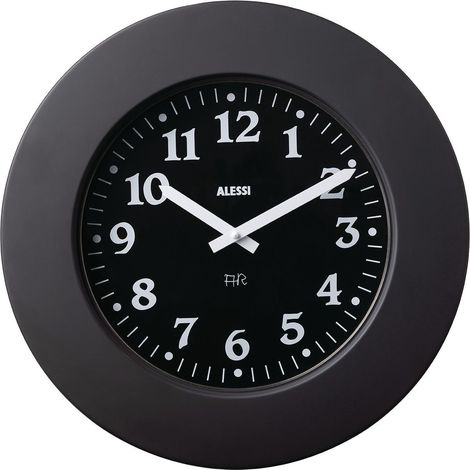 MOMENTO, Orologio da Parete, Alessi - Colore: Nero (1/3)